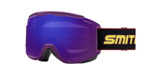 Smith Fahrradbrille Squad MTB (ChromaPop-Anti-Fog-Scheibe) schwarz/violett - 1 Brille